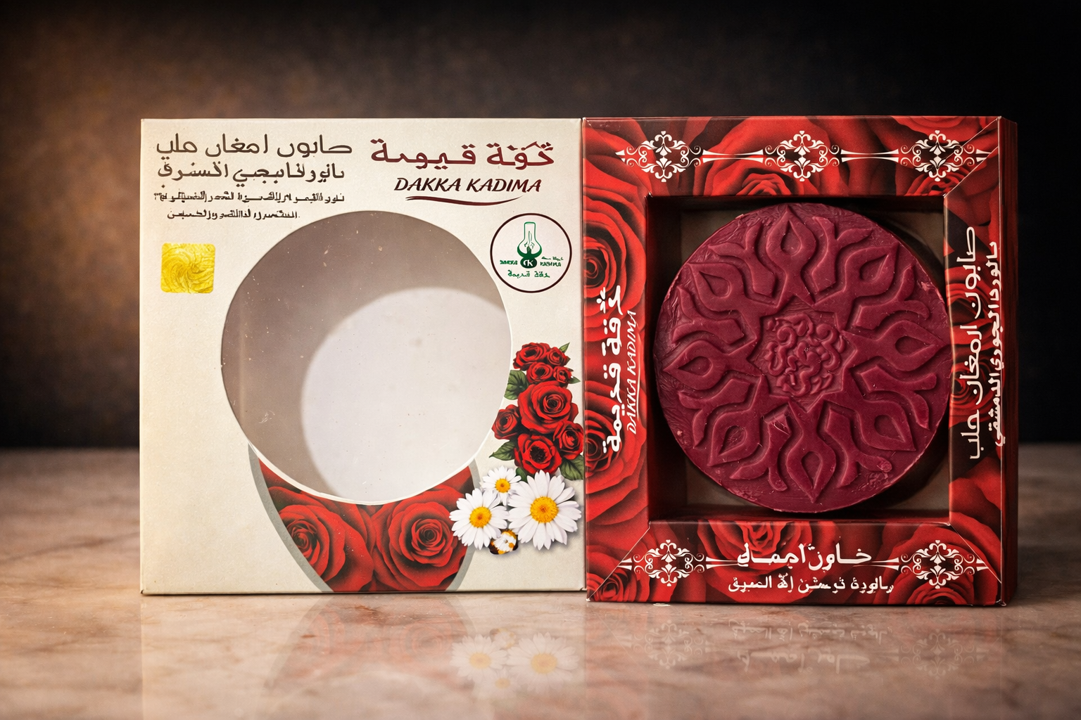 بصابون أرمغان حلب بالورد الجوري